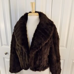 GENUINE VINTAGE Vegan/Faux Mink from 1940s-50s
